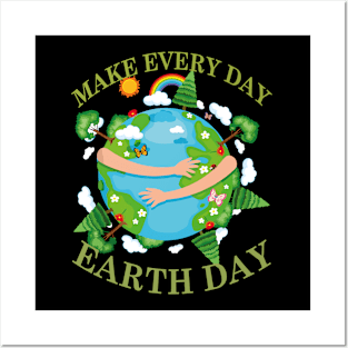 Happy Earth Day Everyday Posters and Art